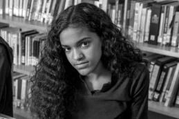 Teens Working in Library